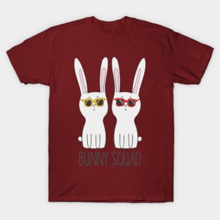 Bunny Squad, Funny Cute Pet Rabbit Lover T-Shirt